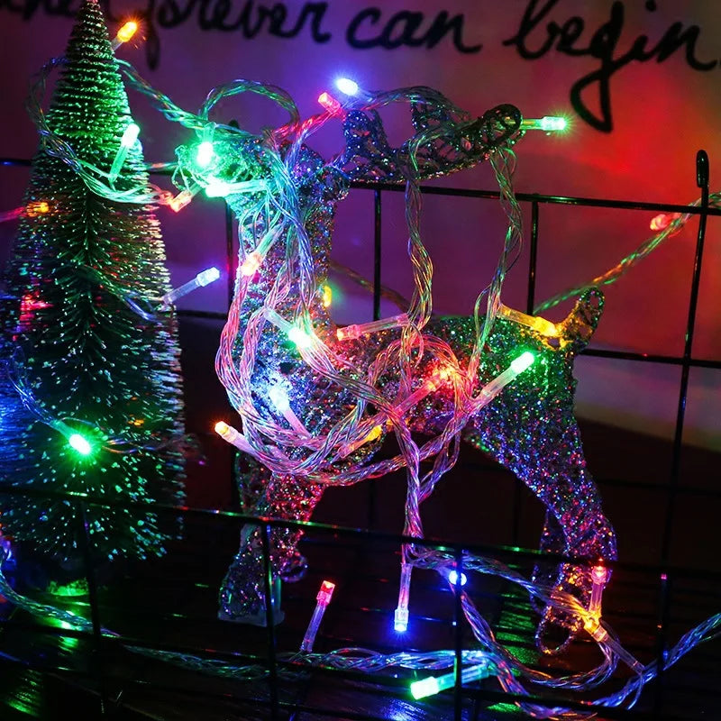Battery Fairy Light String — Festive Garland Glow