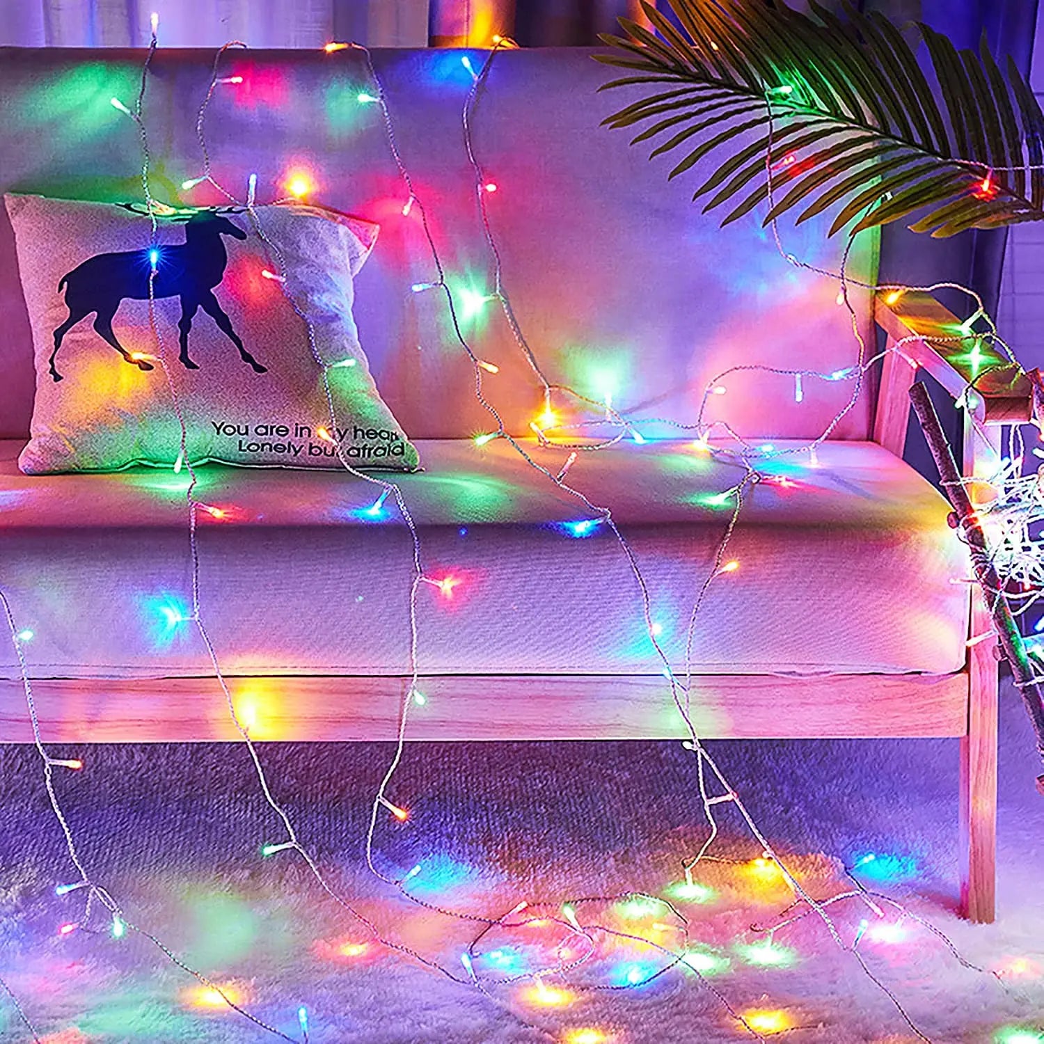 Battery Fairy Light String — Festive Garland Glow