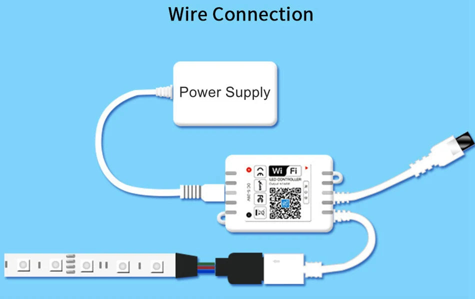 Smart RGB LED Controller Kit