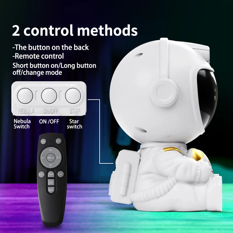 Astronaut Galaxy Star Projector