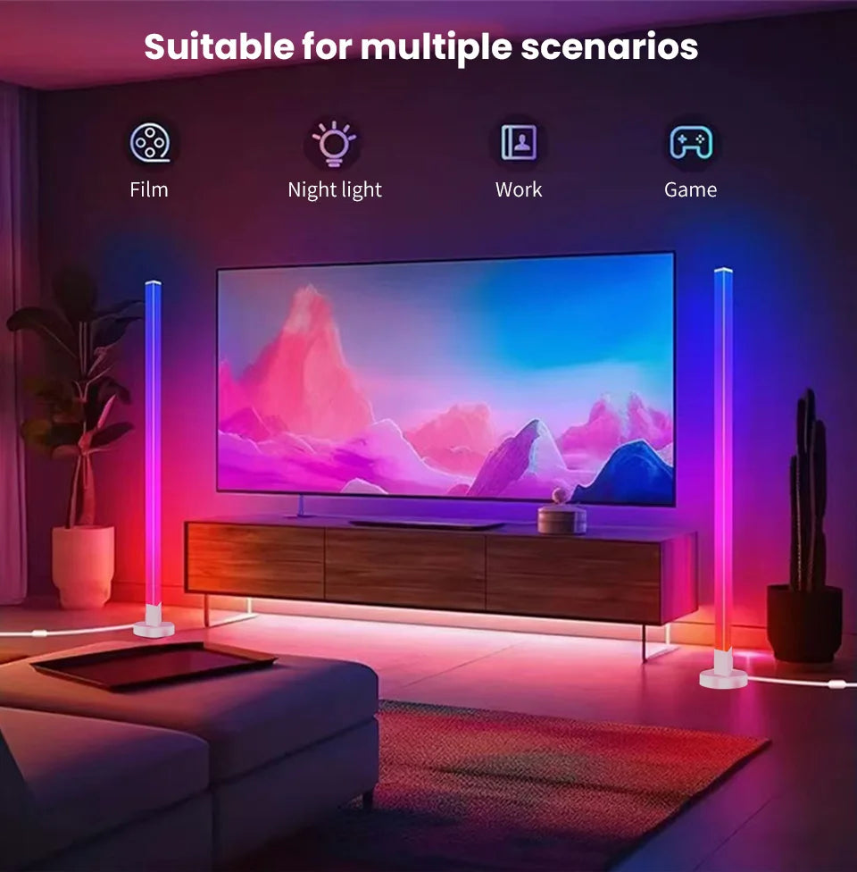 Smart RGB Corner Floor Lamp