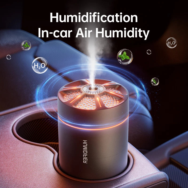 Aroma Diffuser & Humidifier — 180ML Colorful Mist Lamp