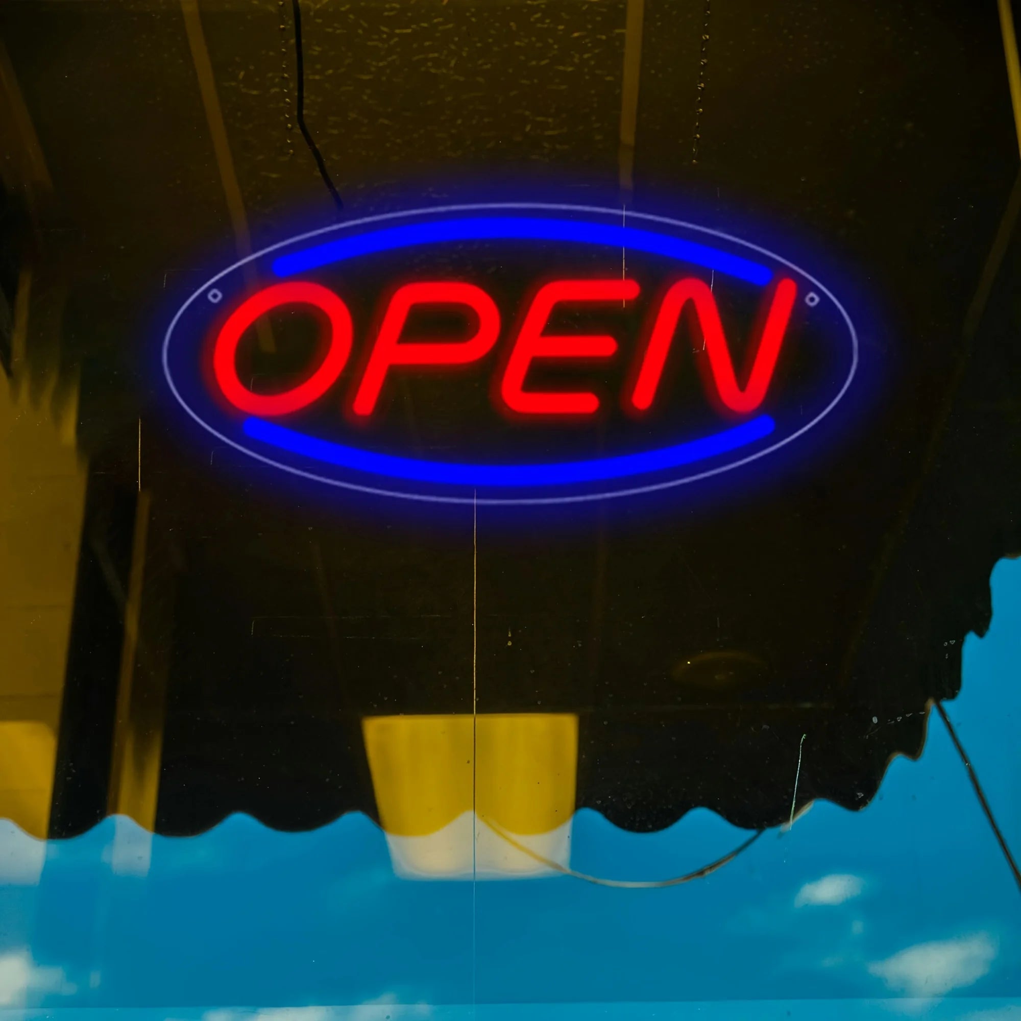 OPEN Neon Sign — LED Business Light