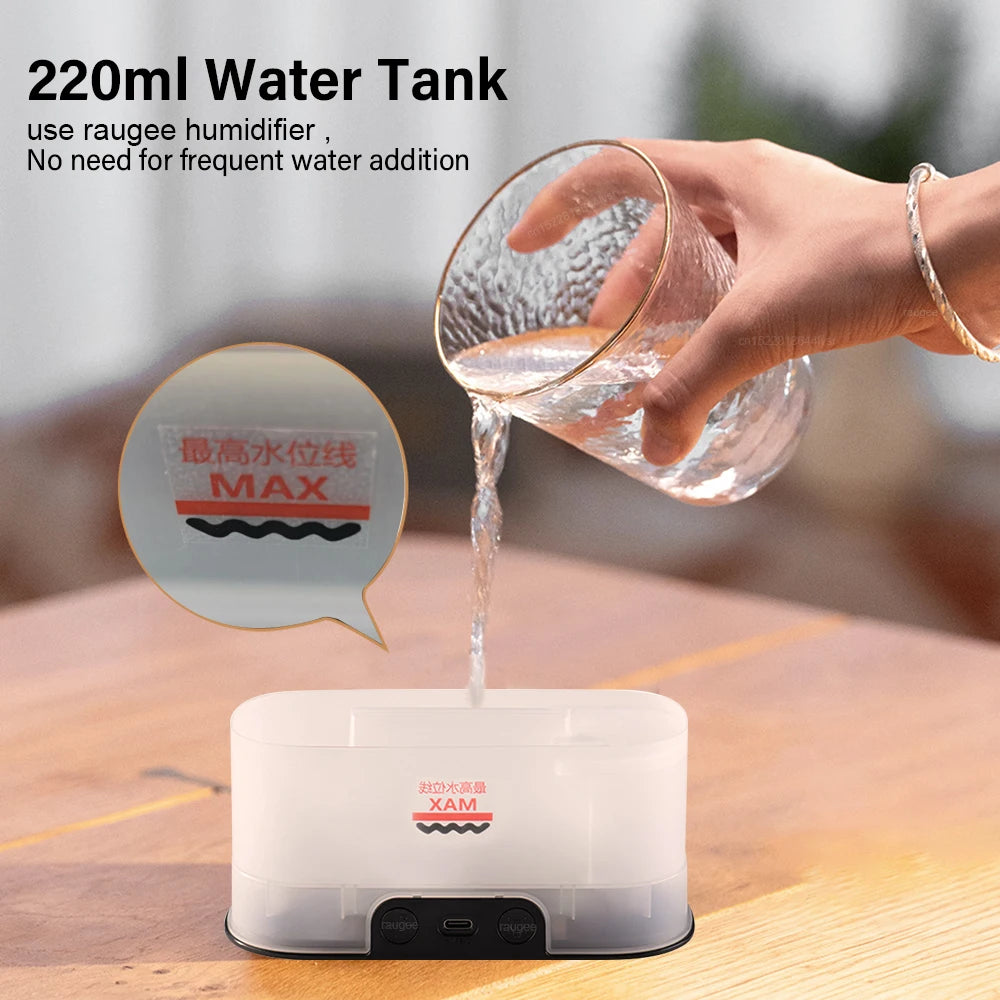 Flame Aroma Diffuser Lamp