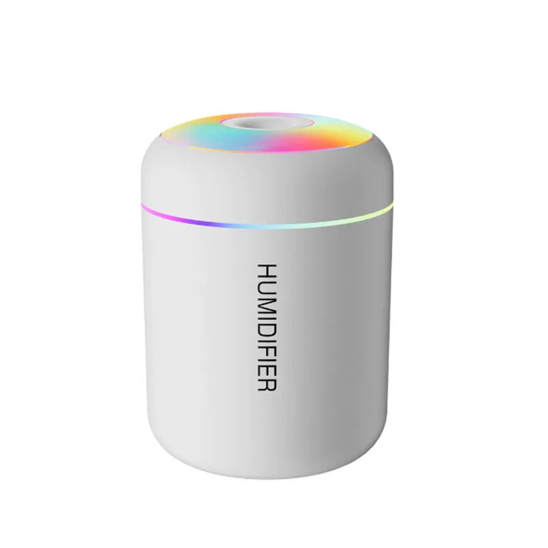 Aroma Diffuser & Humidifier — 180ML Colorful Mist Lamp