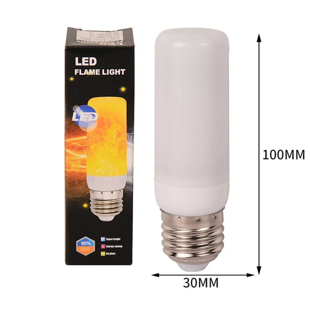 Color-Changing Flame Bulb — RGB Fire Effect