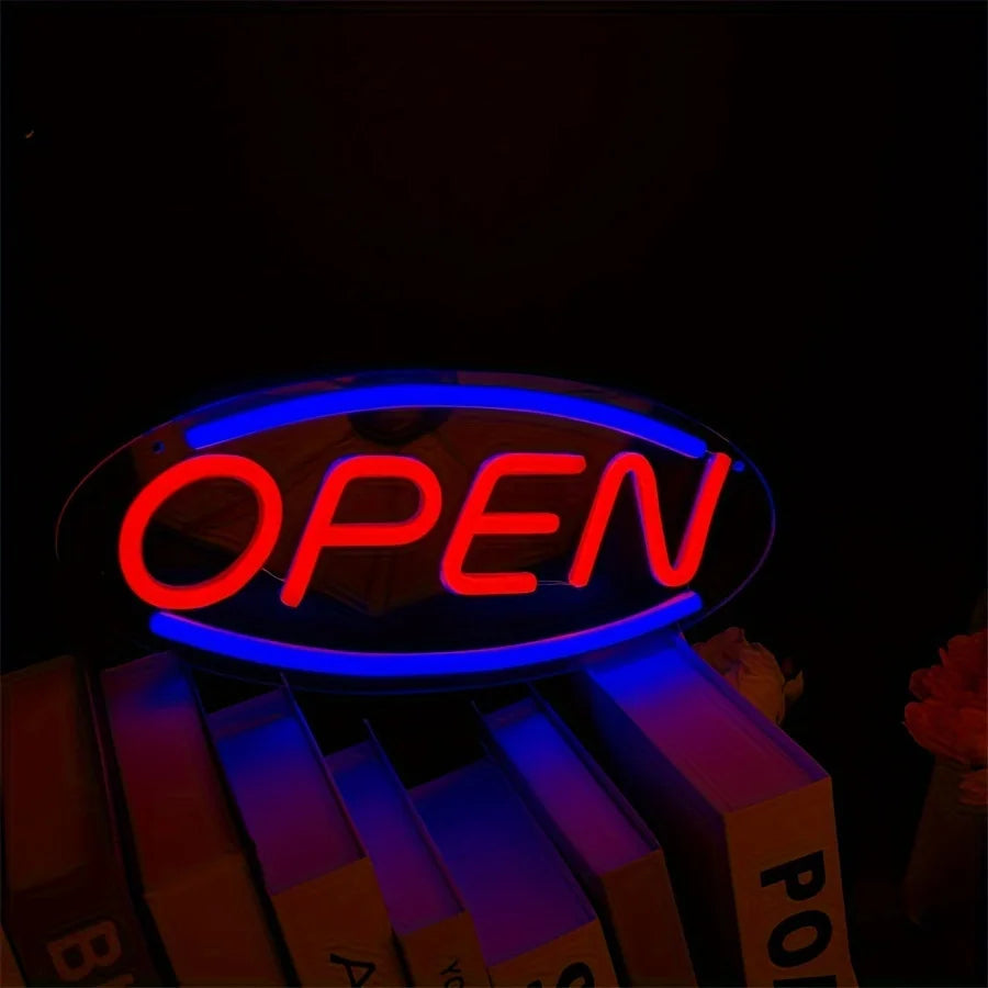 OPEN Neon Sign — LED Business Light
