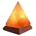 Pyramid Crystal Salt Lamp — USB Atmosphere Glow
