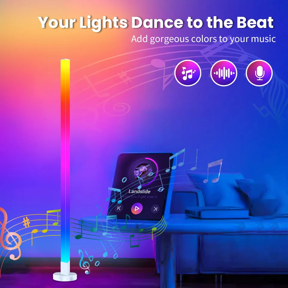 Smart RGB Corner Floor Lamp