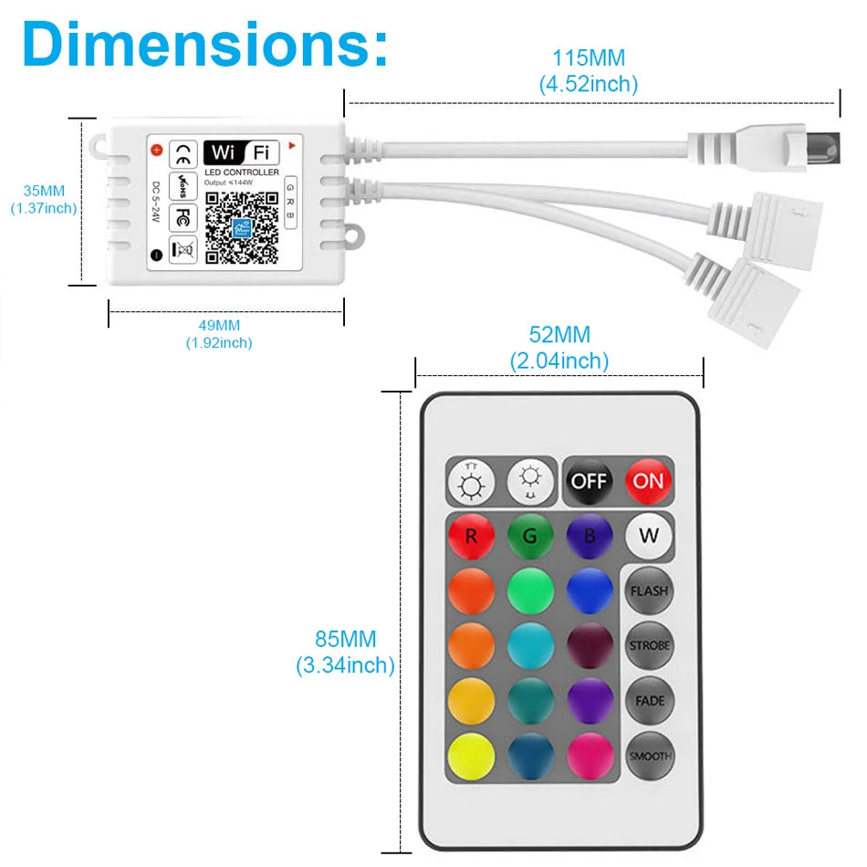 Smart RGB LED Controller Kit