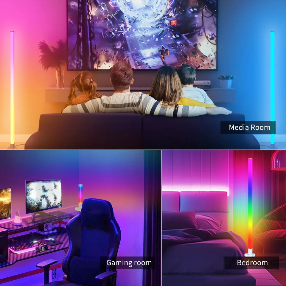 Smart RGB Corner Floor Lamp