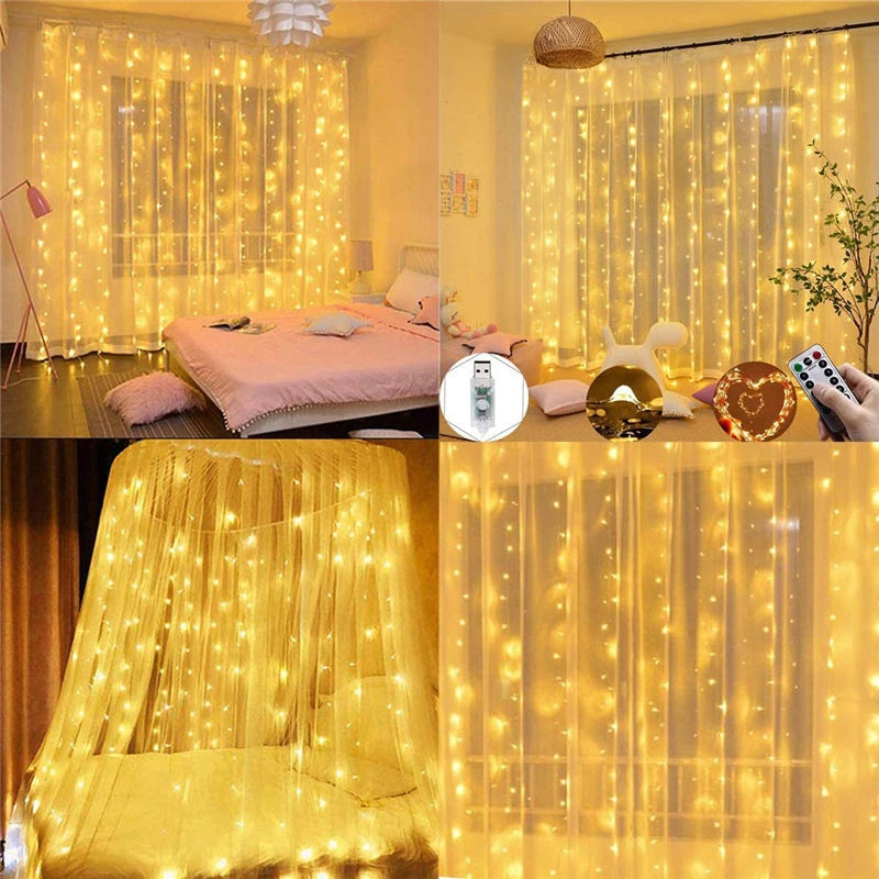 Fairy Curtain String Lights