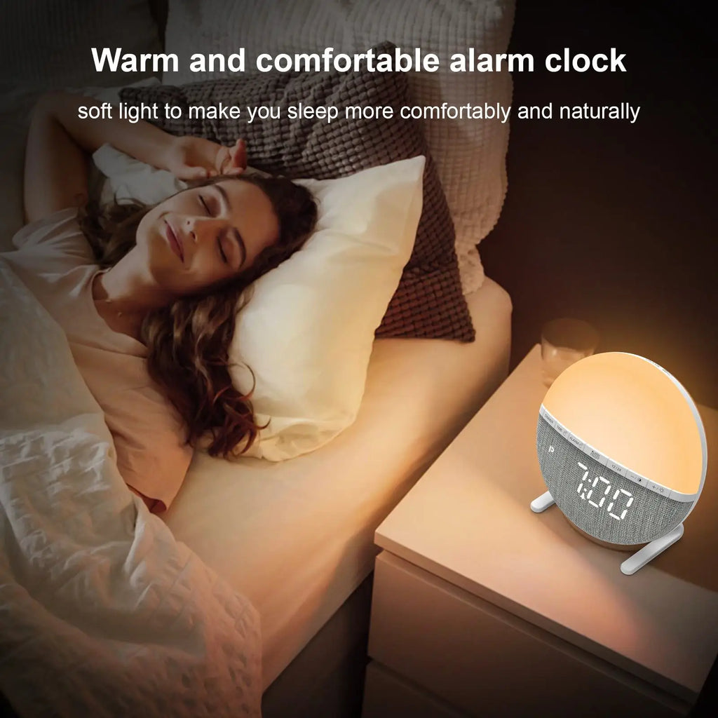 Sunrise Wake-Up Light Alarm Clock