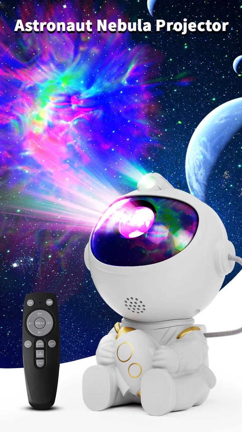 Astronaut Galaxy Star Projector