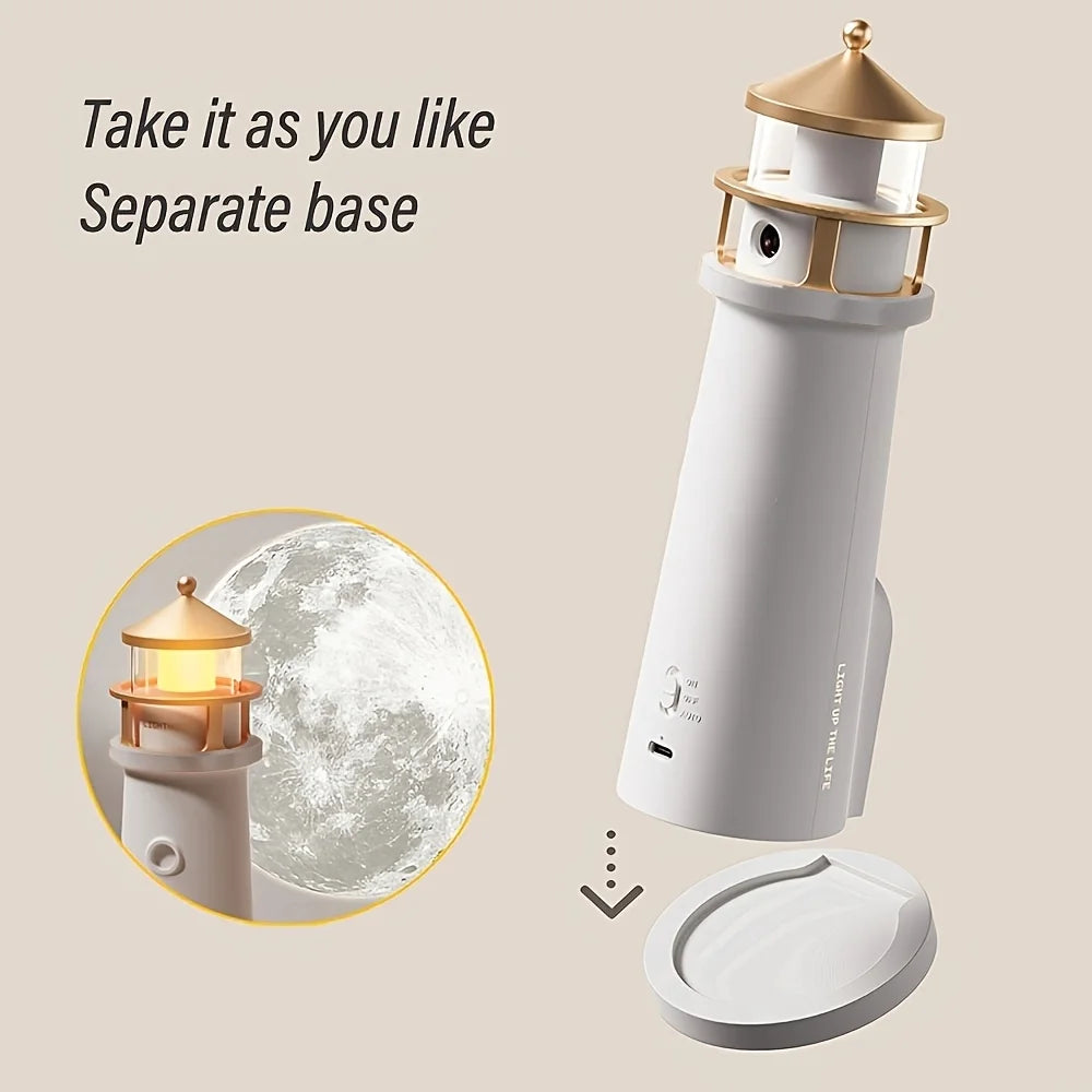 Floating Moon Lighthouse Lamp