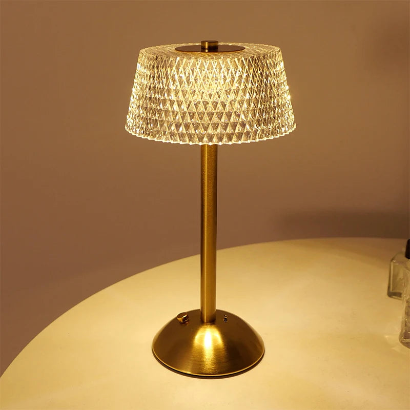 Rechargeable Touch Atmosphere Lamp — Glass Mood Light