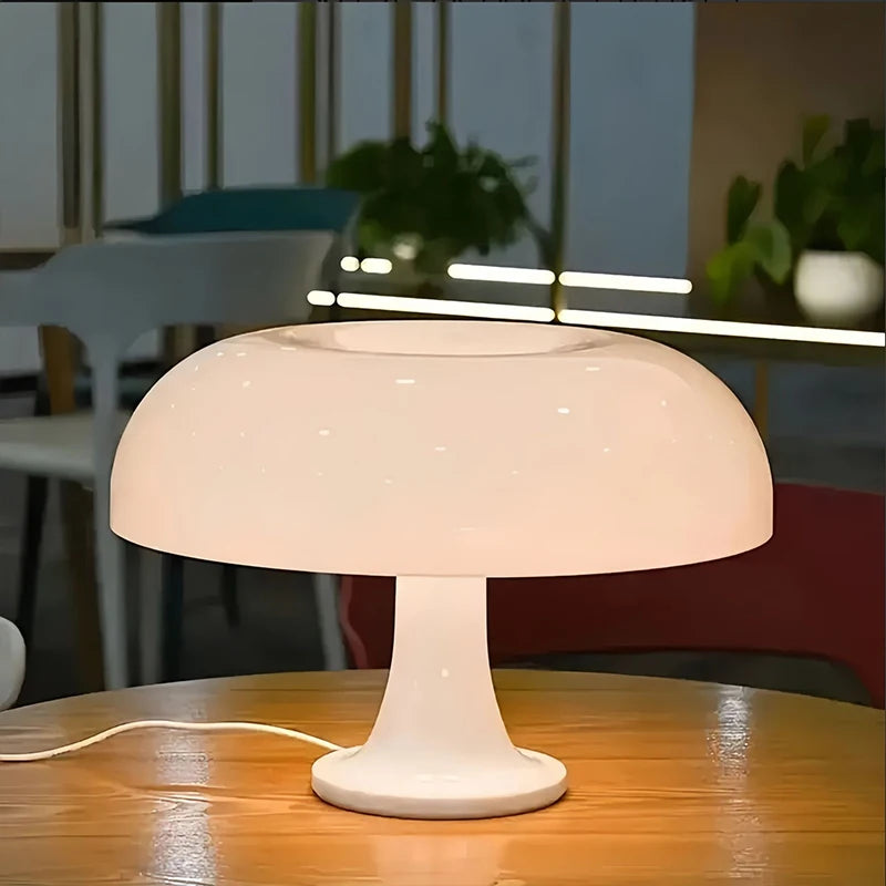 Mushroom Table Lamp — Minimalist Modern Glow