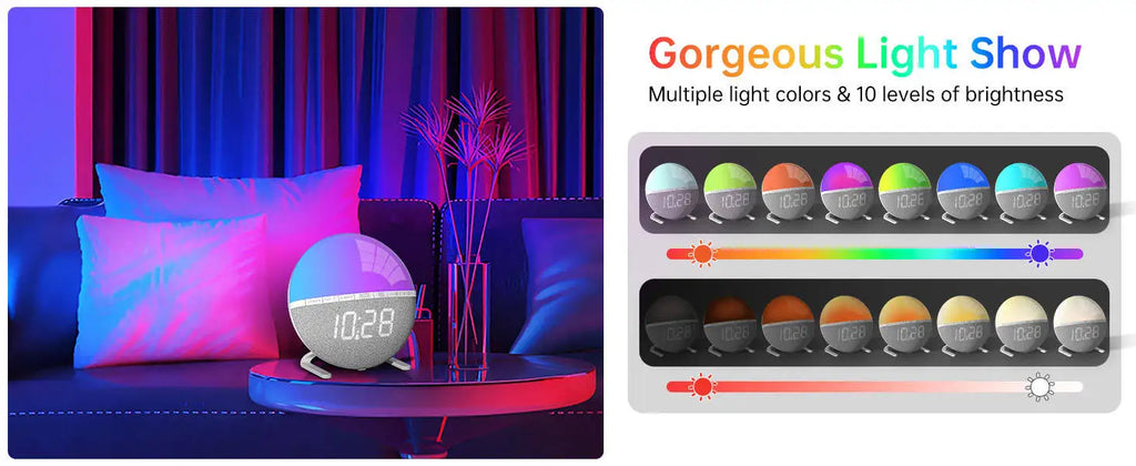 Sunrise Wake-Up Light Alarm Clock