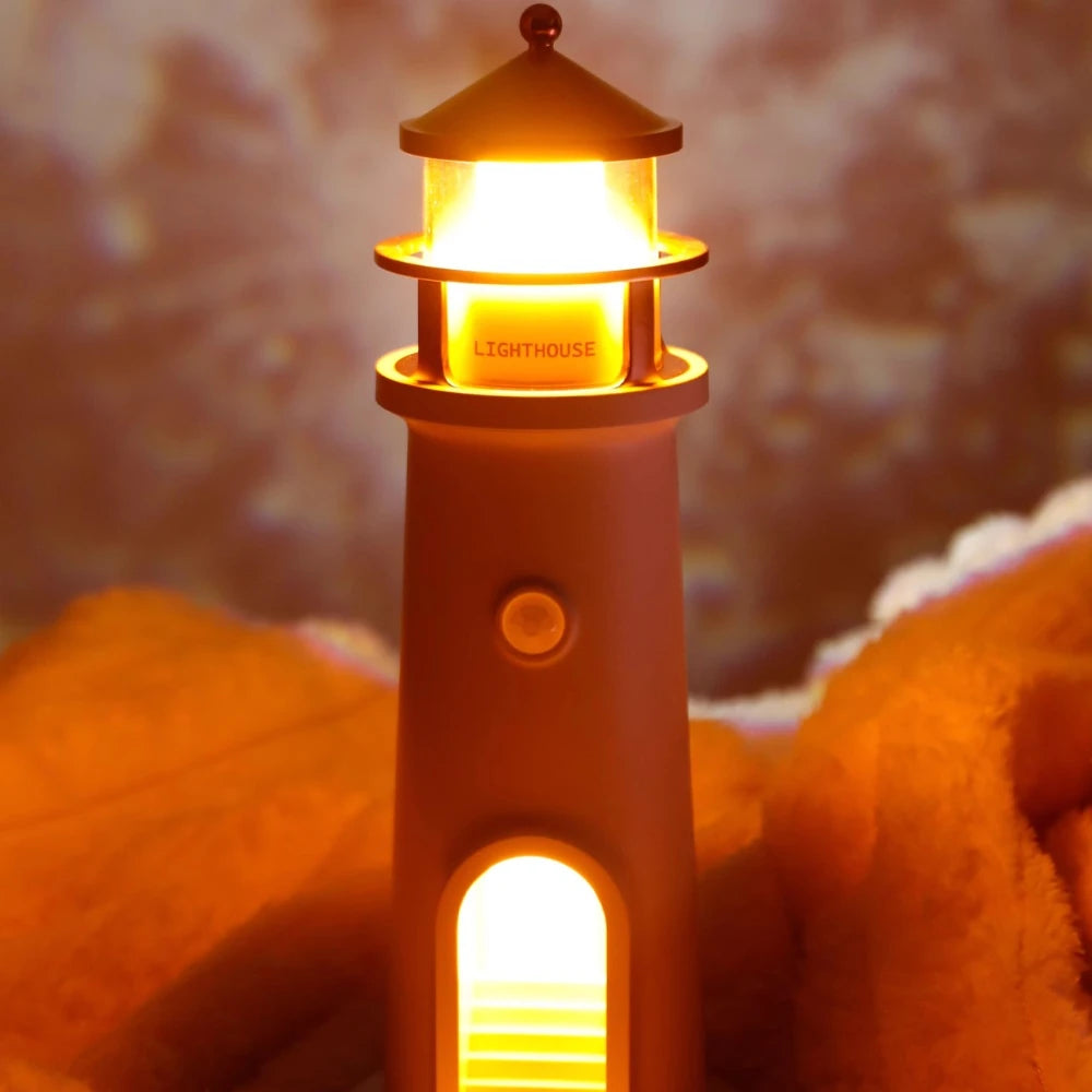 Floating Moon Lighthouse Lamp