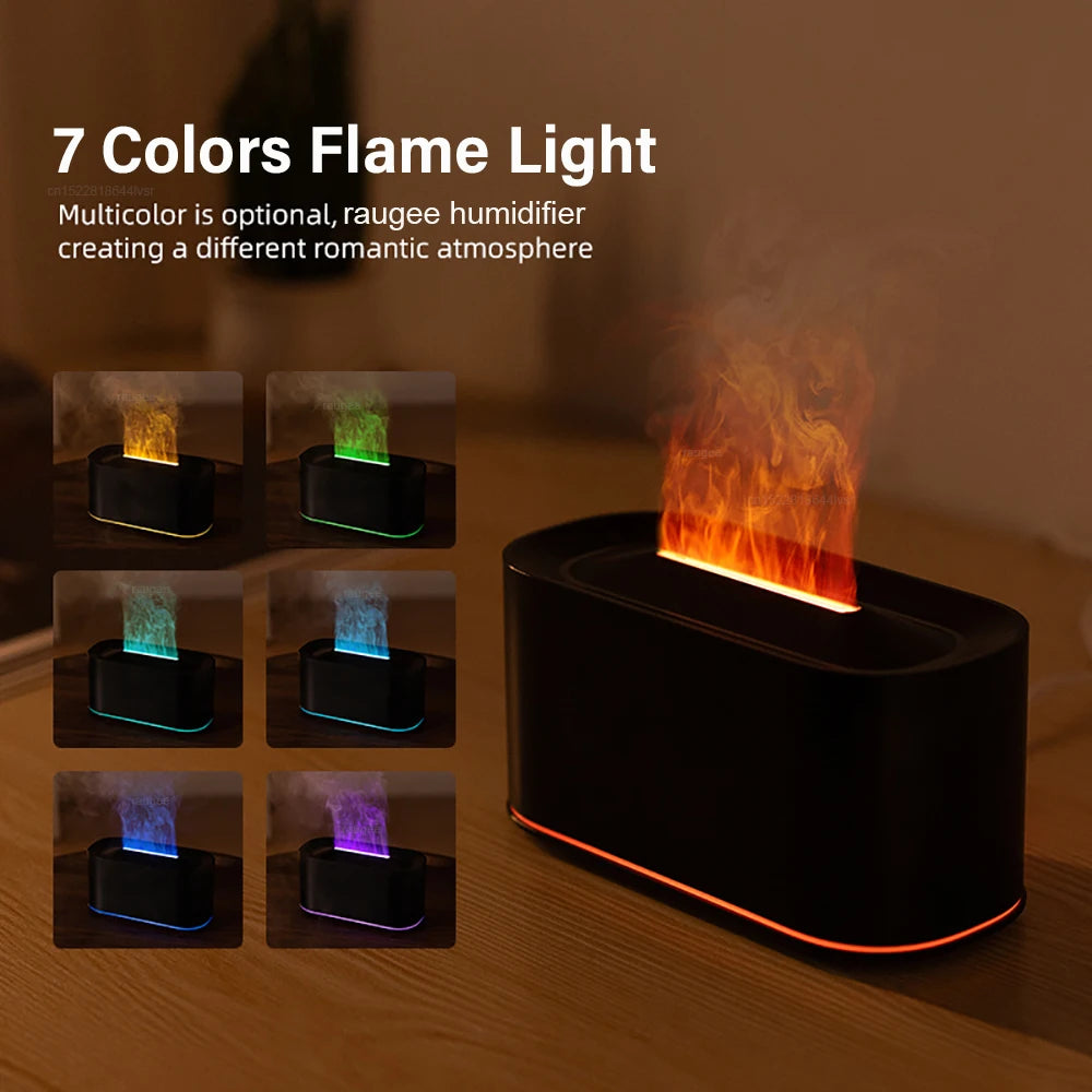 Flame Aroma Diffuser Lamp
