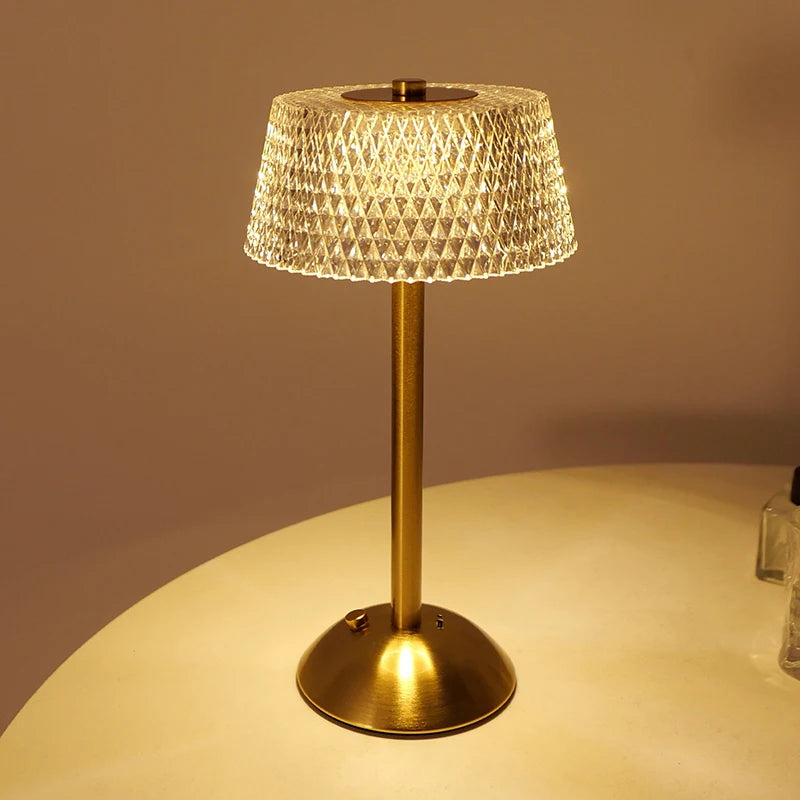 Rechargeable Touch Atmosphere Lamp — Glass Mood Light