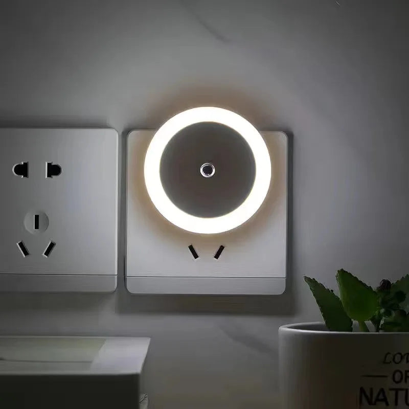 Bedside LED Night Light — Warm Glow Lamp