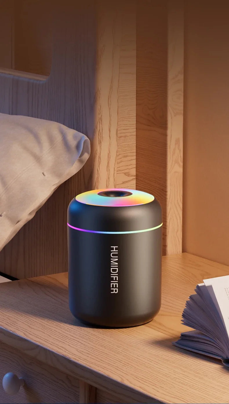 Mini USB Aroma Diffuser — Portable Mist Humidifier