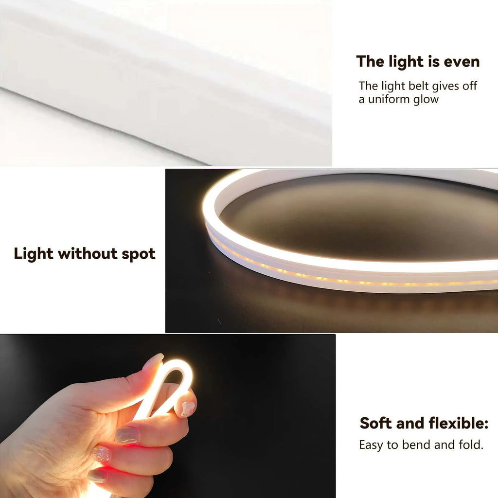 Smart Touch LED Neon Strip — Dimmable Backlight
