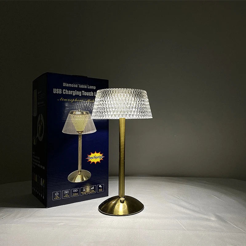 Rechargeable Touch Atmosphere Lamp — Glass Mood Light