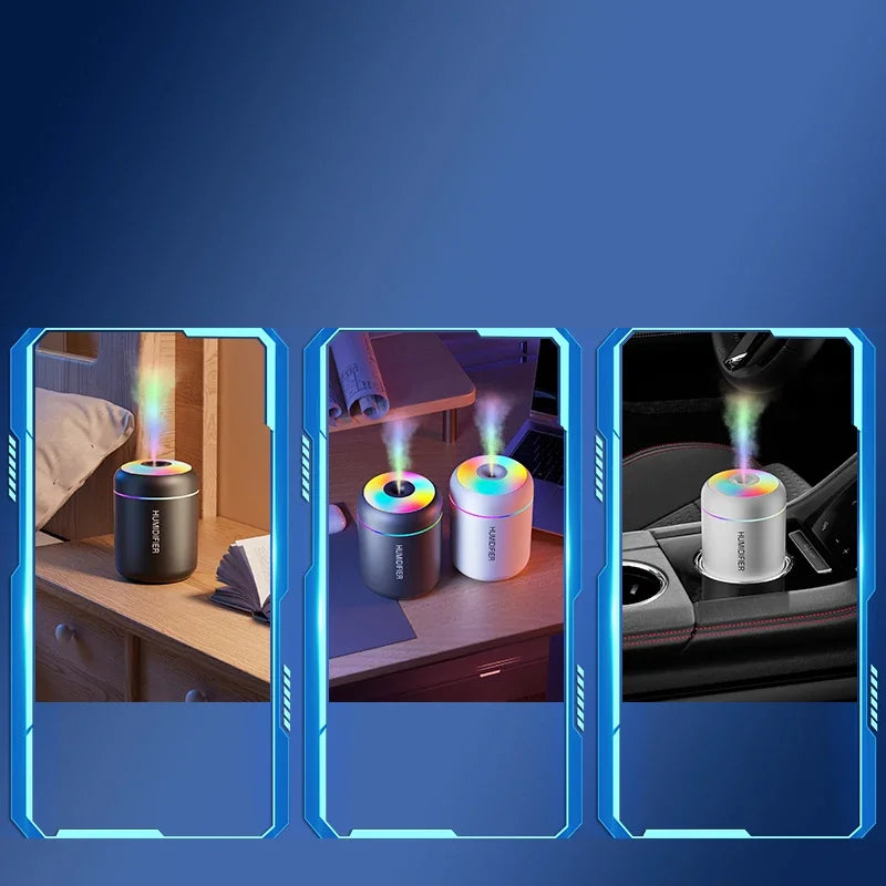 Mini USB Aroma Diffuser — Portable Mist Humidifier