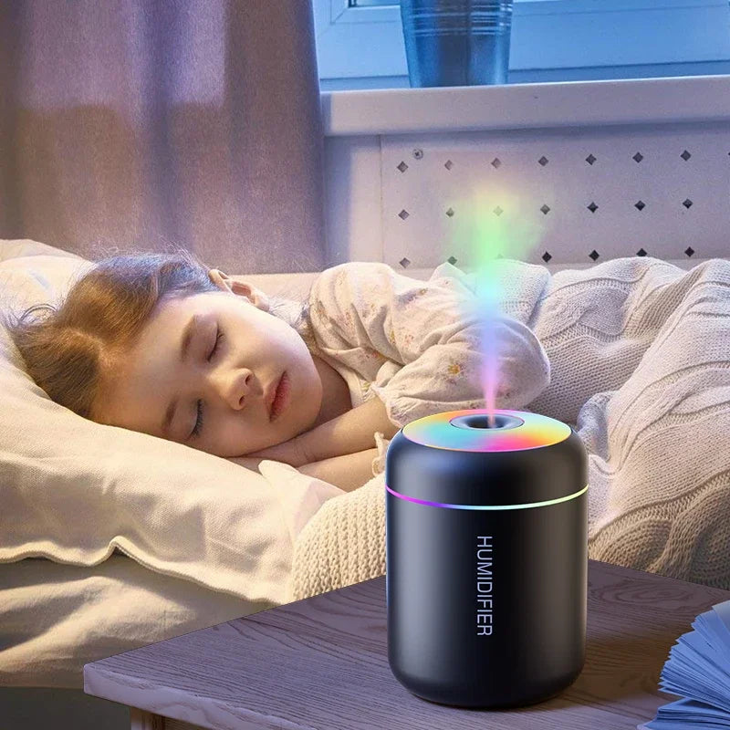 Mini USB Aroma Diffuser — Portable Mist Humidifier
