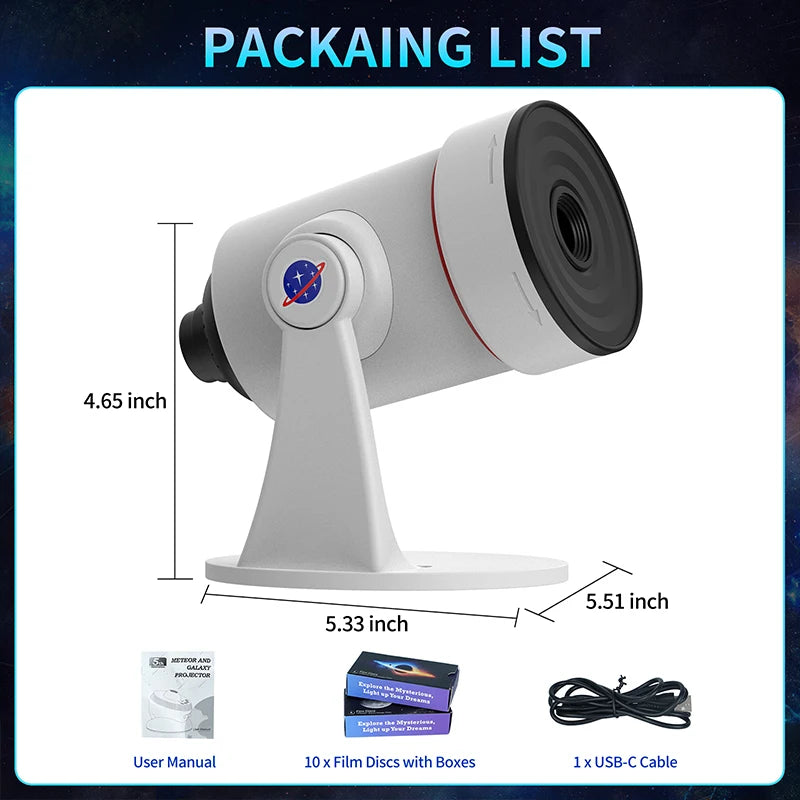 Smart Galaxy Star Projector
