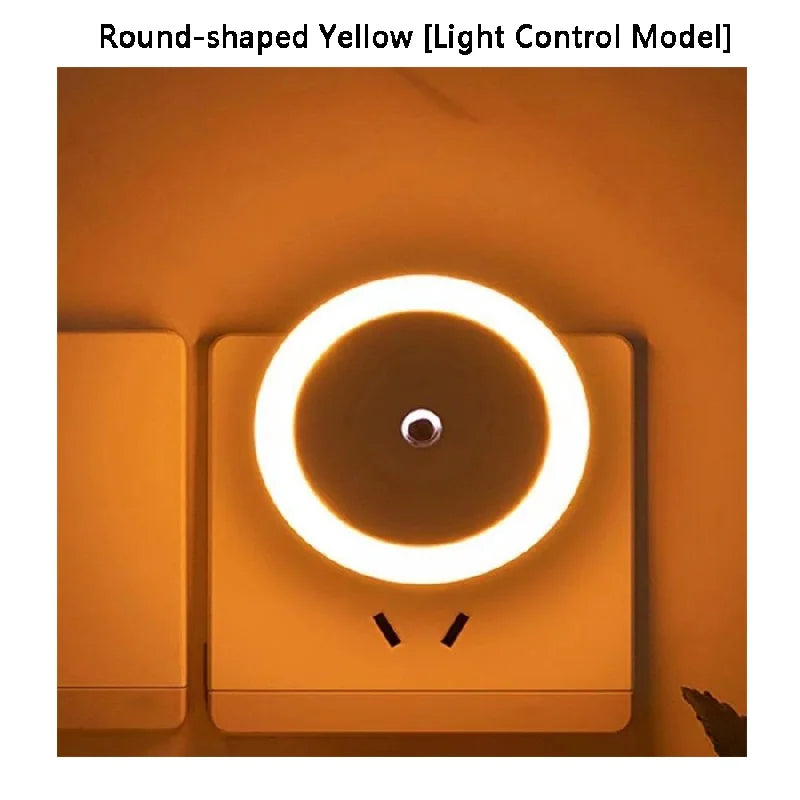 Bedside LED Night Light — Warm Glow Lamp