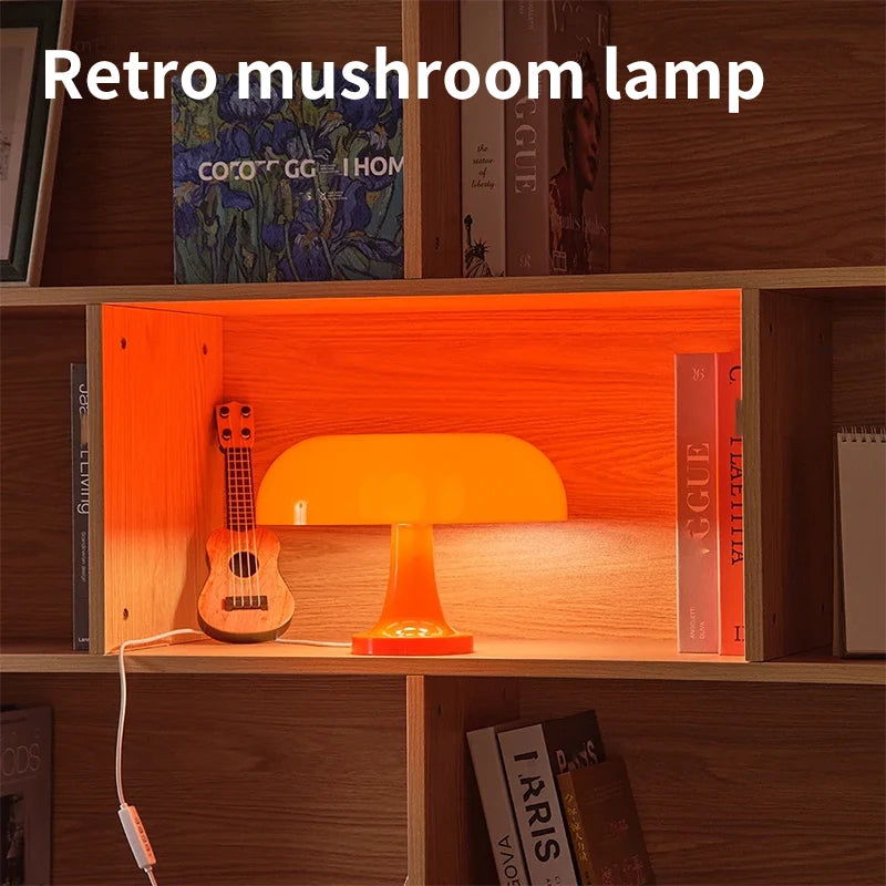 Mushroom Table Lamp — Minimalist Modern Glow