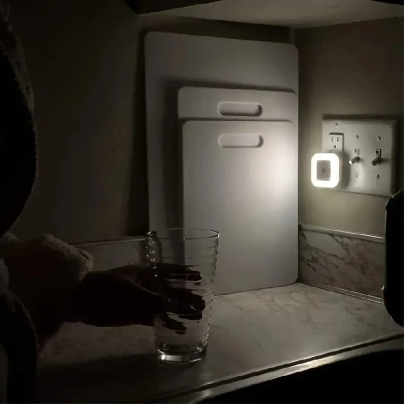 Bedside LED Night Light — Warm Glow Lamp