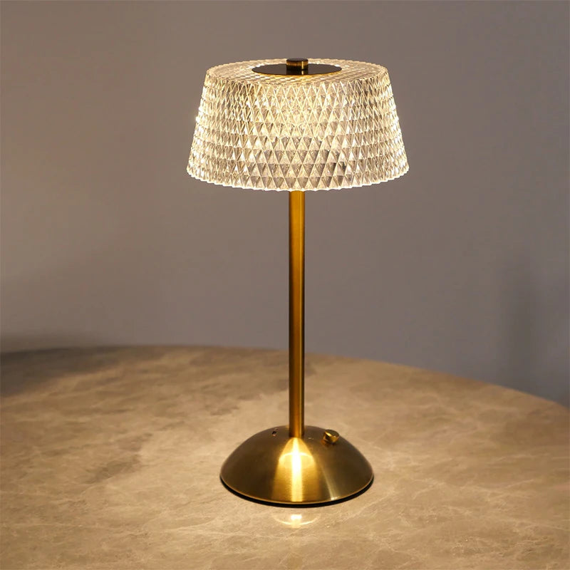 Rechargeable Touch Atmosphere Lamp — Glass Mood Light
