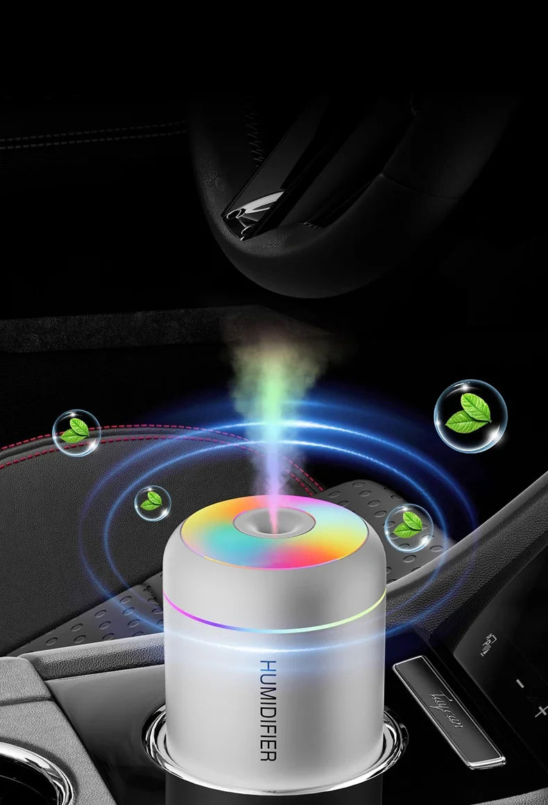 Mini USB Aroma Diffuser — Portable Mist Humidifier