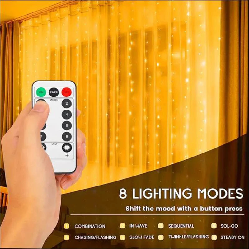 Fairy Curtain String Lights