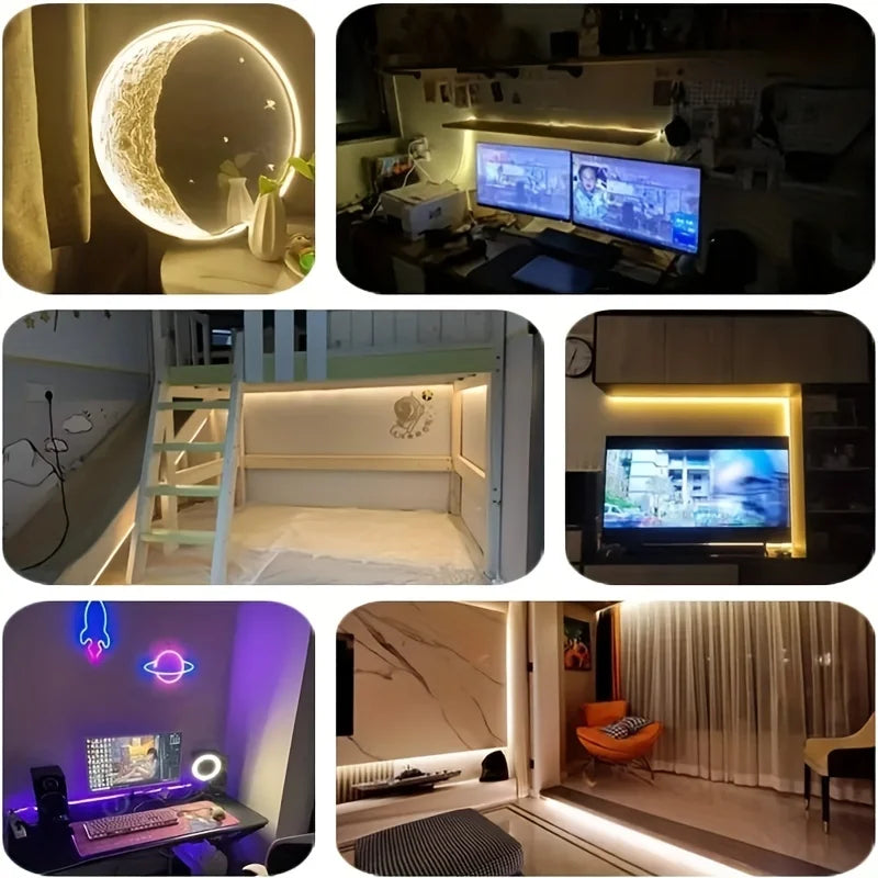 Smart Touch LED Neon Strip — Dimmable Backlight