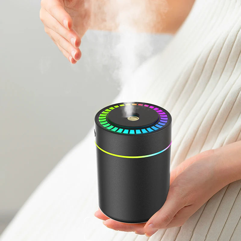 Aroma Diffuser & Humidifier — 180ML Colorful Mist Lamp