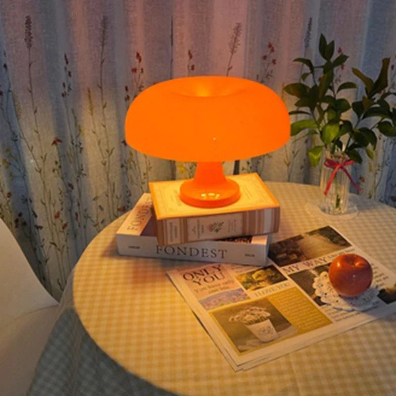 Mushroom Table Lamp — Minimalist Modern Glow