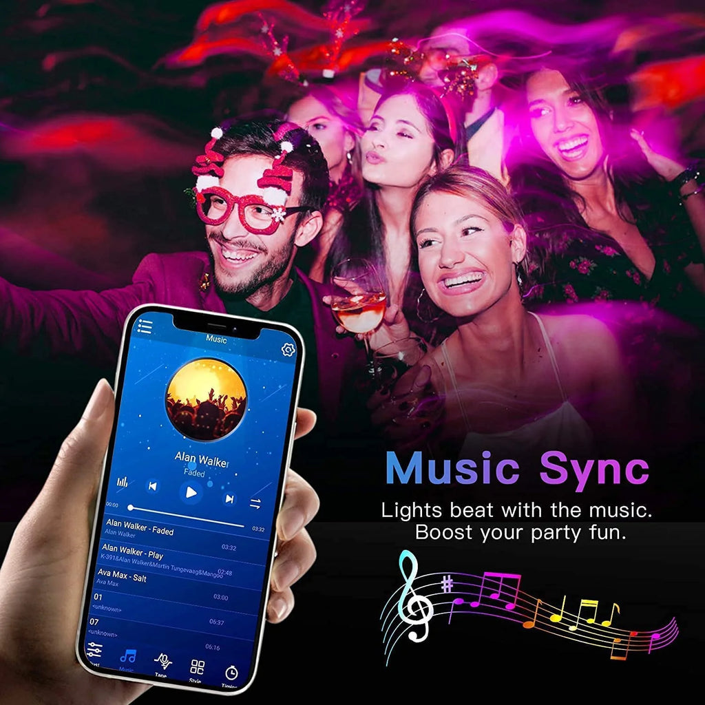 RGB Music Sync LED Strip Lights