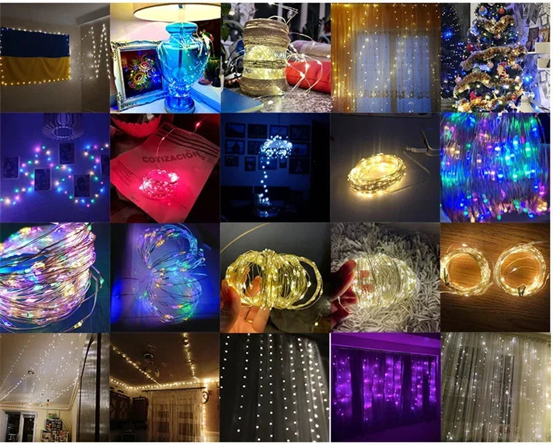 20m USB Fairy String Lights