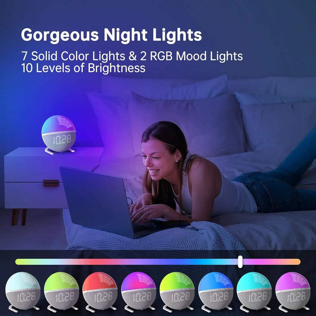 Sunrise Wake-Up Light Alarm Clock