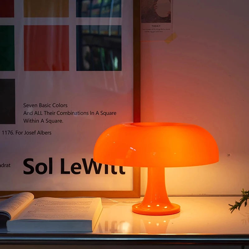 Mushroom Table Lamp — Minimalist Modern Glow