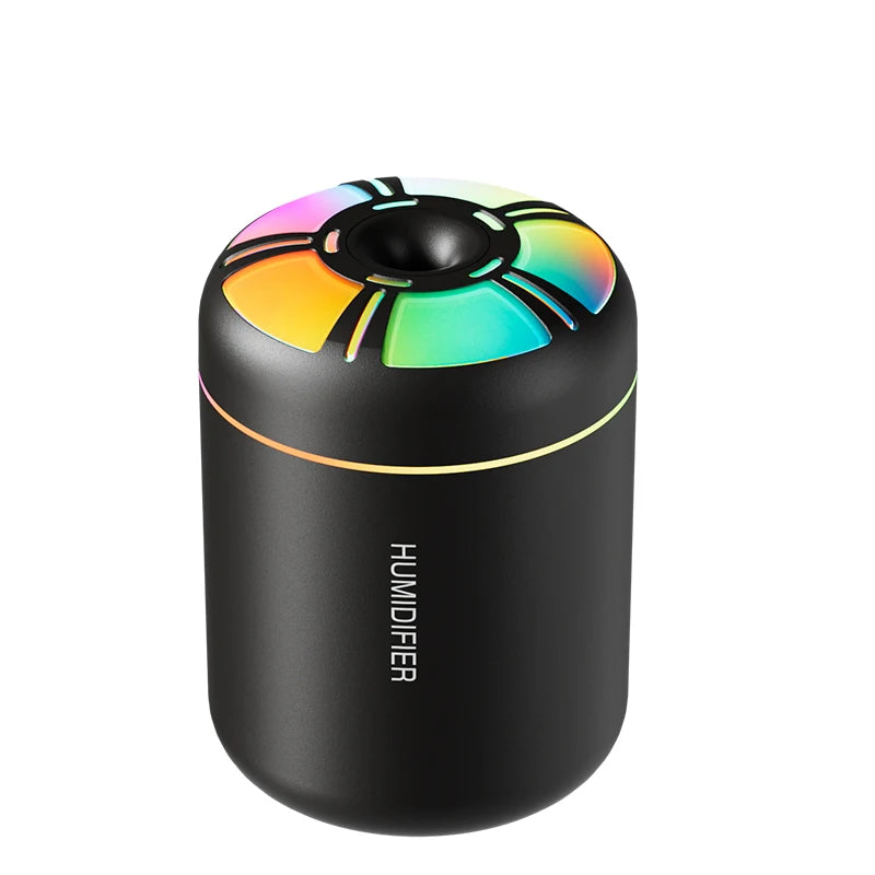 Aroma Diffuser & Humidifier — 180ML Colorful Mist Lamp
