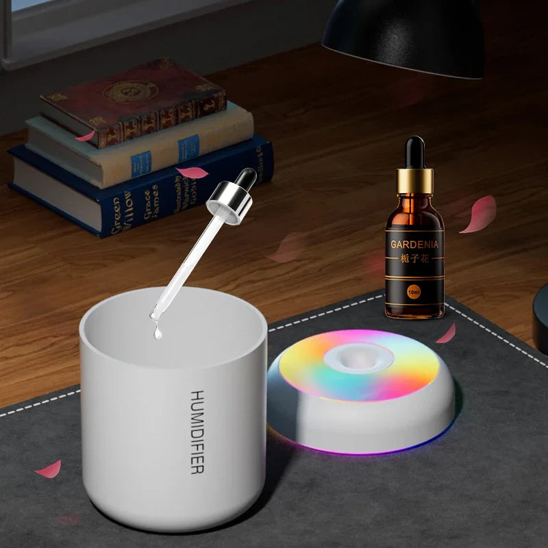 Mini USB Aroma Diffuser — Portable Mist Humidifier