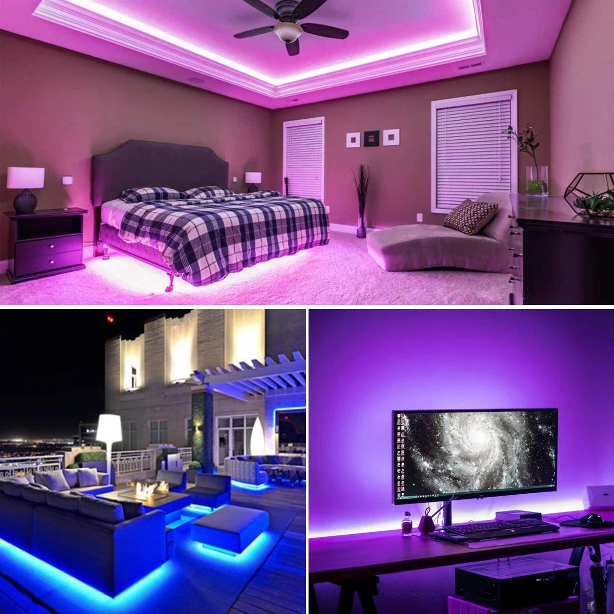 RGB Music Sync LED Strip Lights