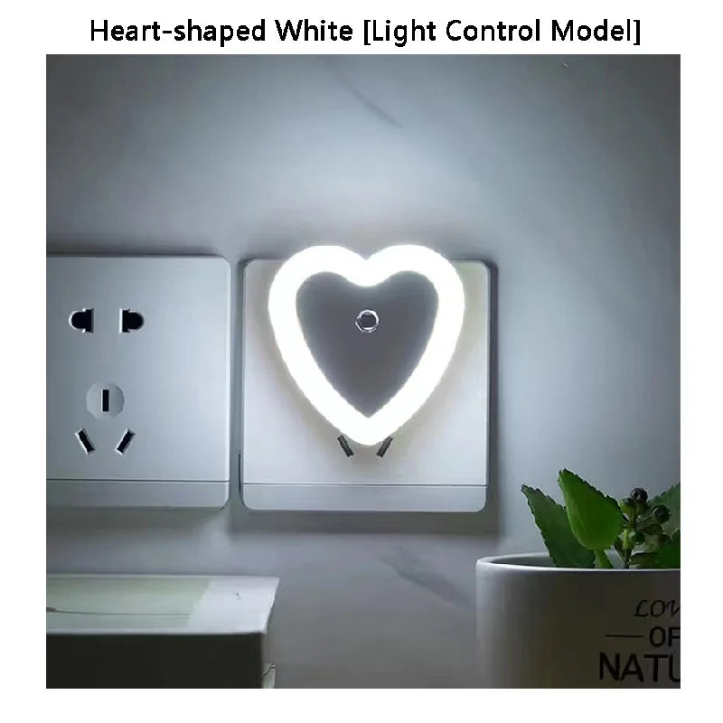 Bedside LED Night Light — Warm Glow Lamp