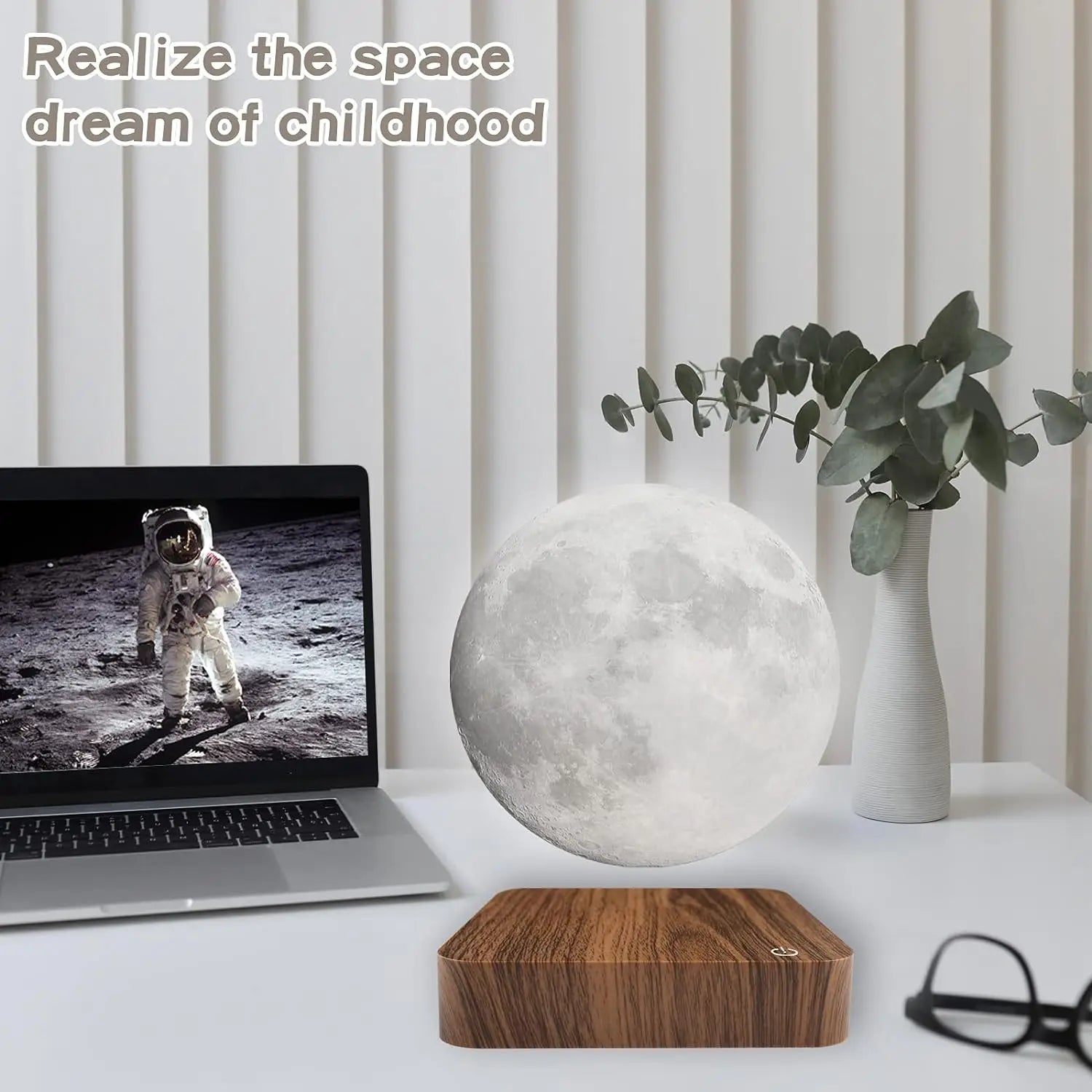 Levitating Moon Lamp
